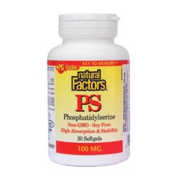 NATURAL FACTORS PS Phosphatidyl 100 мг / 30 гел капсули