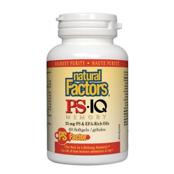 NATURAL FACTORS PS-IQ Memory 60 гел капсули