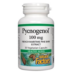 NATURAL FACTORS Pycnogenol 100 мг / 30 капсули