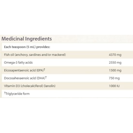 NATURAL FACTORS SeaRich Omega-3 Liquid 4500 мг / 200 мл на супер цена