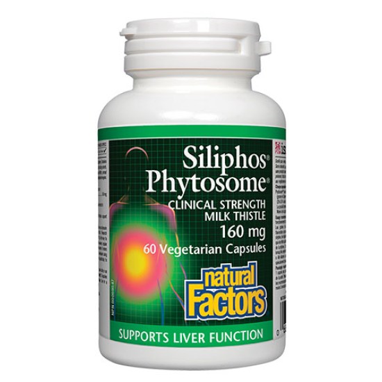 NATURAL FACTORS Siliphos Phytosome 160 мг / 60 капсули на супер цена