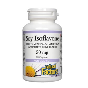 NATURAL FACTORS Soy Isoflavone 50 мг / 60 капсули