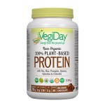 Natural Factors Vegan Protein (Растителен протеин) 1000 g / Vanilla Bean на супер цена