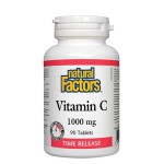 NATURAL FACTORS Vitamin C 1000 мг Time Release / 90 таблетки на супер цена