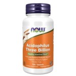 NOW Acidophilus Three Billion 180 таблетки на супер цена