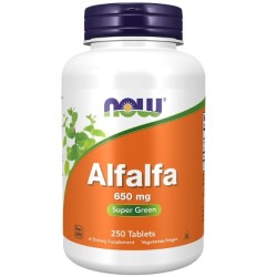 NOW Alfalfa 650 мг / 250 таблетки