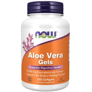 NOW Aloe Vera Gels 250 гел капсули