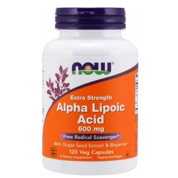 NOW Foods Alpha Lipoic Acid 600 мг / Extra Strength 120 капсули