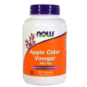 NOW Apple Cider Vinegar 450 мг / 180 капсули