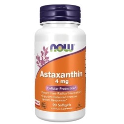 NOW Astaxanthin 4 мг / 90 гел капсули