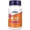 NOW VITAMIN B-12 5000 MCG + FOLIC ACID - 60 ТАБЛЕТКИ