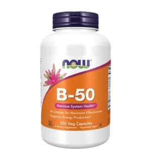NOW B-50 250 растителни капсули