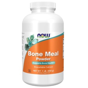 NOW Bone Meal Powder | Excellent Calcium Source 454 гр
