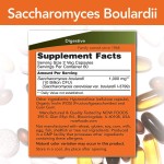 NOW Saccharomyces Boulardii 120 капсули на супер цена