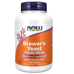 NOW Brewer's Yeast 650 мг / 200 таблетки NOW Brewer's Yeast 650 мг / 200 таблетки