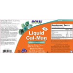 NOW Foods Liquid Cal-Mag 473 мл на супер цена
