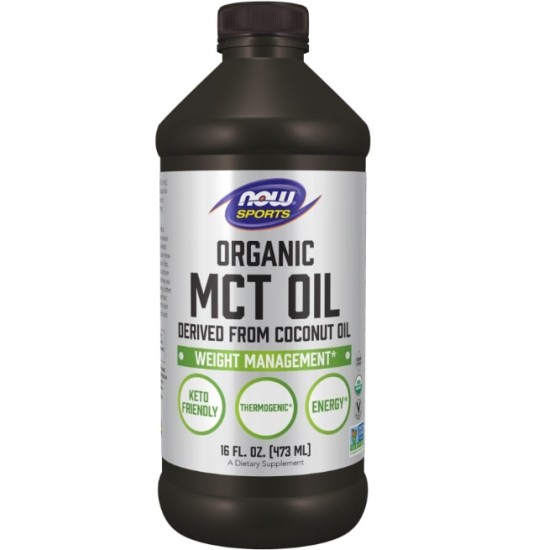 NOW MCT Oil | 100% Certified Organic 473 мл на супер цена