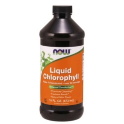 NOW Liquid Chlorophyll &amp; Mint 473 мл