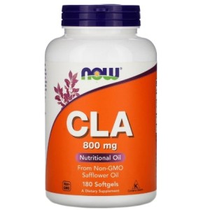 NOW CLA 800 мг / 180 гел капсули