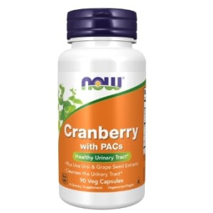 NOW Foods Cranberry with PACs 90 капсули