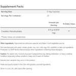 NOW Creatine Monohydrate 750 мг / 120 капсули на супер цена