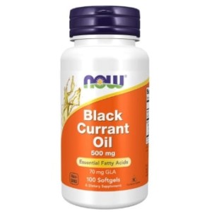 NOW Black Currant Oil 500 мг / 100 гел капсули