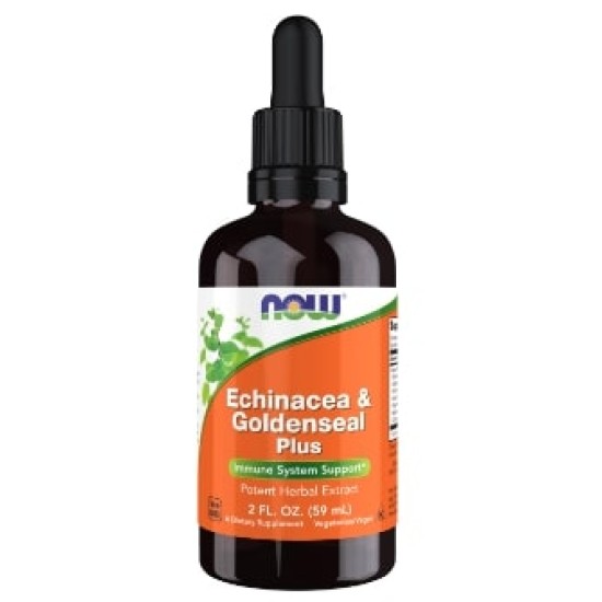 NOW Echinacea & Goldenseal Plus 59 мл на супер цена
