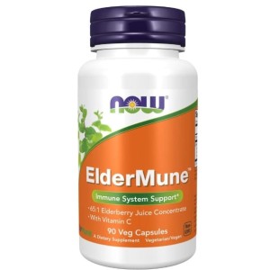 NOW ElderMune™ | 65:1 Elderberry Juice Concentrate 90 капсули