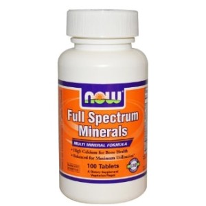NOW Full Spectrum Minerals 100 таблетки