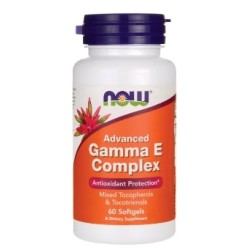 NOW Advanced Gamma E Complex 60 гел капсули