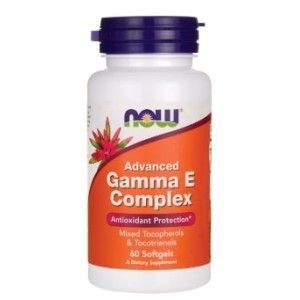 NOW Advanced Gamma E Complex 60 гел капсули