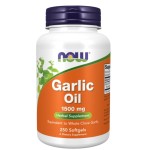 NOW Garlic Oil 1500 мг / 250 гел капсули на супер цена