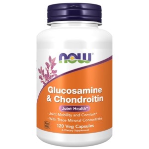 NOW Glucosamine & Chondroitin With Trace Mineral Concentrate 120 капсули