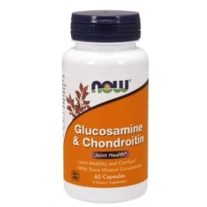 NOW Glucosamine & Chondroitin With Trace Mineral Concentrate 60 капсули