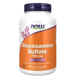 NOW Glucosamine Sulfate 750 мг / 240 капсули