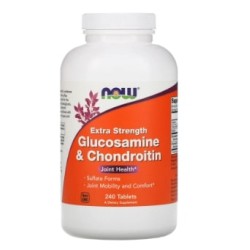 NOW Glucosamine &amp; Chondroitin / Extra Strength 240 таблетки