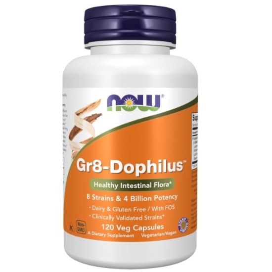 NOW Gr8-Dophilus™ 120 капсули на супер цена