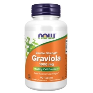 NOW Graviola 1000 мг | Double Strength 90 таблетки