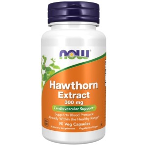 NOW Hawthorn Extract 300 мг / 90 капсули