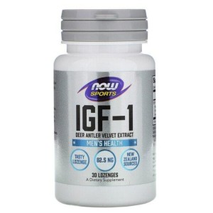 NOW IGF-1 | Deer Antler Velvet Extract 30 гел капсули