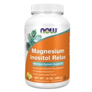 NOW Magnesium Inositol Relax Powder 454 гр