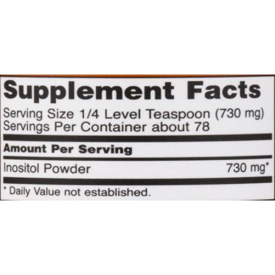 NOW Inositol Powder 57 гр на супер цена