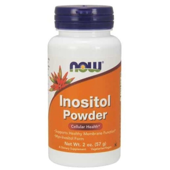 NOW Inositol Powder 57 гр на супер цена
