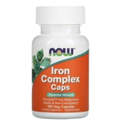 NOW Iron Complex 100 капсули