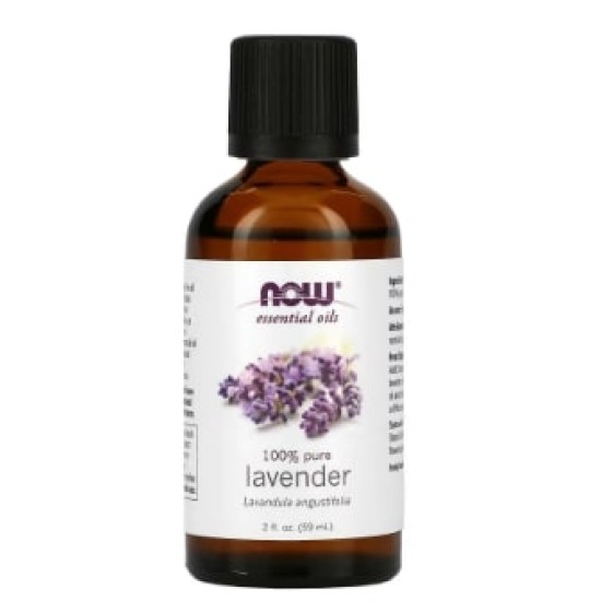 NOW Lavender Oil | 100% Pure Lavandula Angustifolia 30 мл на супер цена