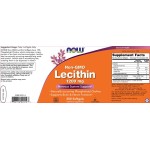 NOW Lecithin / Soy 1200 мг / 200 гел капсули на супер цена