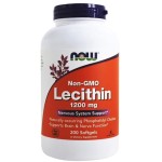 NOW Lecithin / Soy 1200 мг / 200 гел капсули на супер цена