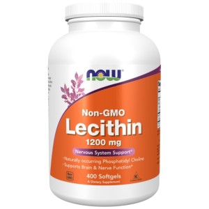 NOW Lecihin 1200 мг / 400 гел капсули