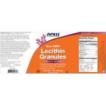 NOW Lecithin Granules Non-GMO 454 гр на супер цена