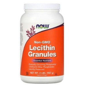 NOW Lecithin Granules Non-GMO 907 гр